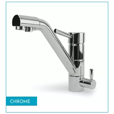 ROBINET CHROME 3 VOIES CUISINE
