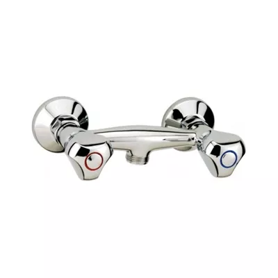 MELANGEUR DOUCHE NU AVEC RACCORDS MURAUX