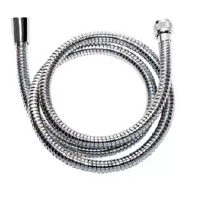 Flexible 1m75 Double agrafage, Inox chromé