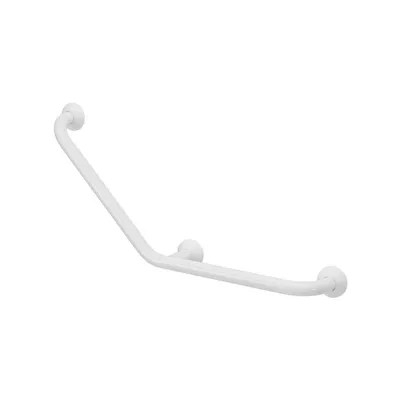 Barre d' appui coudée 135°, 3PF,  symétrique 400x400 mm, tub