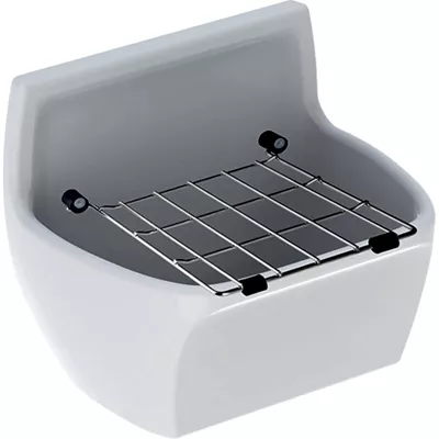 ENSEMBLE DEVERSOIR MURAL PUBLICA  (BLANC) 60 CM