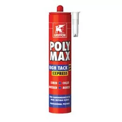 Poly Max Fix&Seal Express crystal - cartouche 300 G