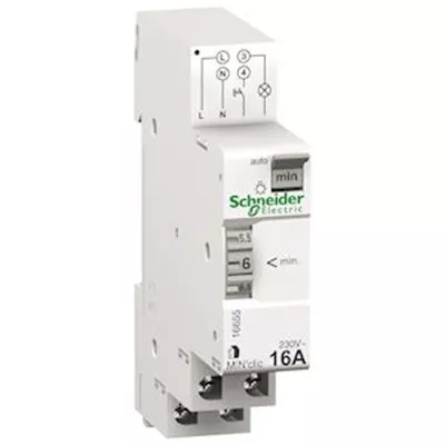 MINUTERIE - 1 CONTACT 16A/250VCA - REGLAGE PAR MO