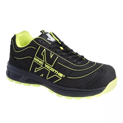 CHAUSSURES BASSES DE SECURITE SPILL Noir / Jaune fluo