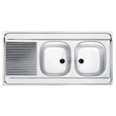 EVIER INOX  à POSER 1200X600mm MAN721-1200 ( ex BC122 )