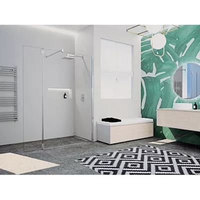 PAROI FIXE SEULE DOMAO TRANS 6MM SILVER