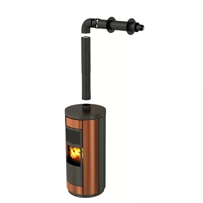 KIT FACADE BIOTEN 80/130 ( 4 pces) Départ dessus