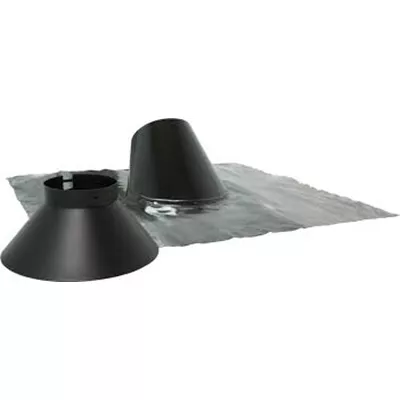 SOLIN INOX 30° A 45° NOIR BIOTEN + COLLET 125