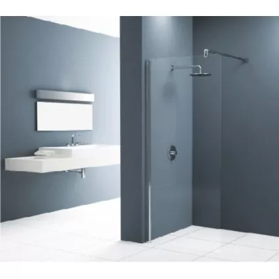 PAROI FIXE SEULE DOMAO TRANS 6MM SILVER